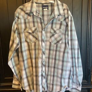 Men’s Wrangler Pearl Snap Shirt